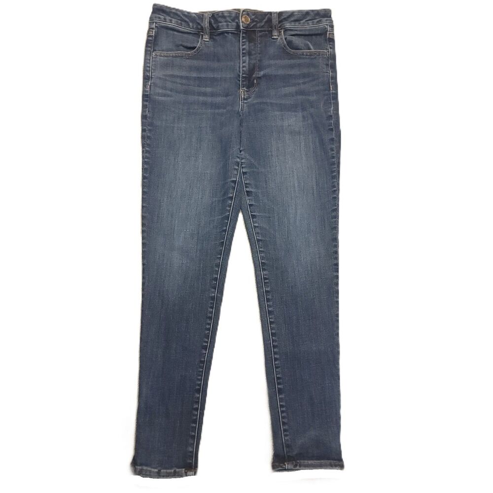 American Eagle Womens 12 (31x28) Jeans Hi Rise Jegging Super Super Stretch X